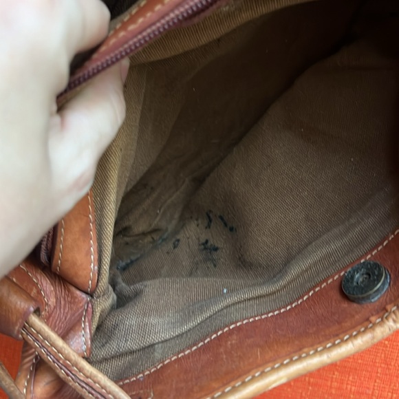 Vintage Tommy Bahama Carpet Leather Purse - Picture 10 of 11